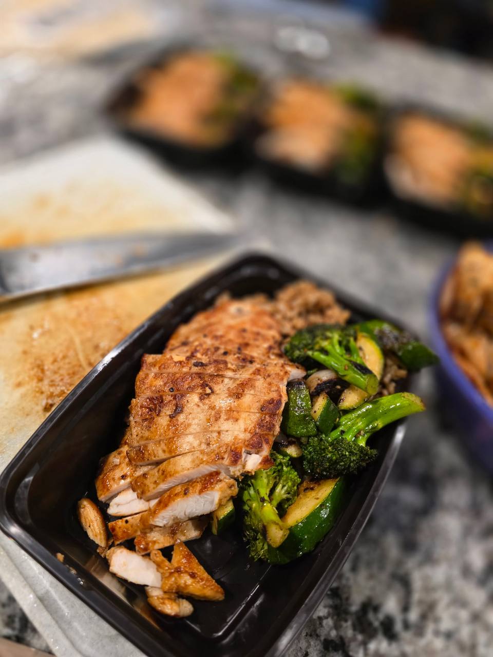 Zolochi's meal prep - grilled chicken