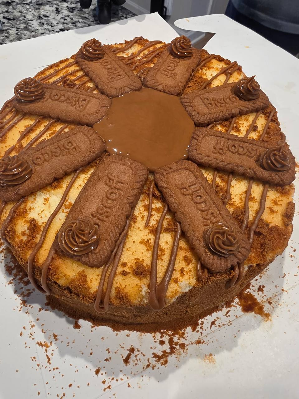 Biscoff Whole Cheesecake